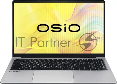 Ноутбук Osio FocusLine F150i-019 Core i5 1235U 8Gb SSD 512Gb Intel Iris Xe graphics 15.6" IPS FHD (1920x1080) Windows 11 Home grey WiFi BT Cam 6000mAh