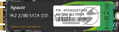 Накопитель SSD Apacer M.2 2280 256GB AST280X Client SATA