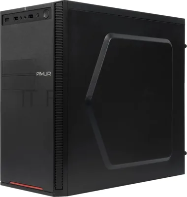 Компьютер Amur Нарвал B7I21 MT i5 12400 (2.5) 16Gb SSD 512Gb UHDG 730 FreeDOS 2.5xGbitEth 500W мышь клавиатура черный (RUS) (2147011)