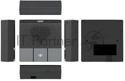 Аудиопанель Fanvil A10W цвет панели: темно-серый