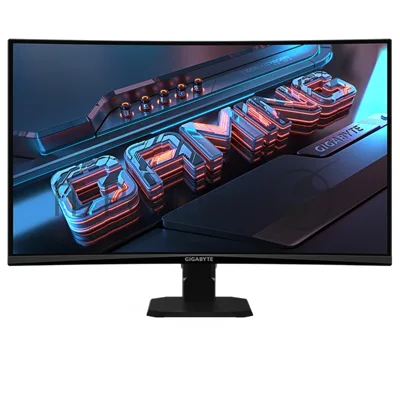 Монитор 27" Gigabyte GS27QCA EK VA 2560x1440, 180 Гц, 1 мс, 16:9, 250 кд/м², 2xHDMI, DisplayPort, HDR Ready, Flicker Free, Low Blue Light, изогнутый экран, черный