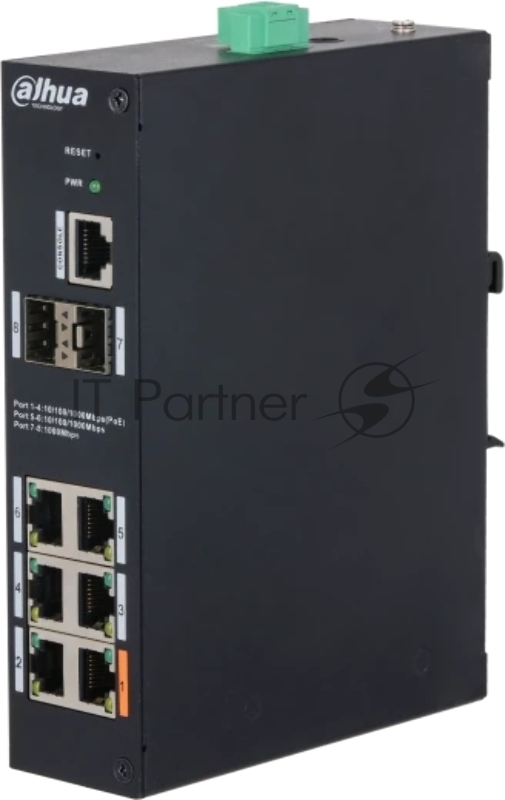 Коммутатор Dahua DH-HS4208-4GT-90, 4×1 Гбит/с + 2×1 Гбит/с + 2×1 Гбит/с SFP, управляемый