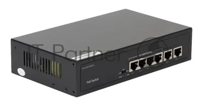 Коммутатор NIKOMAX GL-SW-F007-04P, 4×100 Мбит/с PoE + 2×100 Мбит/с, неуправляемый