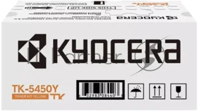 Тонер-картридж Kyocera TK-5450Y 3000 стр. Yellow для PA2600cx/PA2600cwx/MA2600cwx/MA2600cwfx