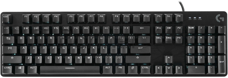 Клавиатура Logitech G412 SE проводная, USB Type-A, чёрный