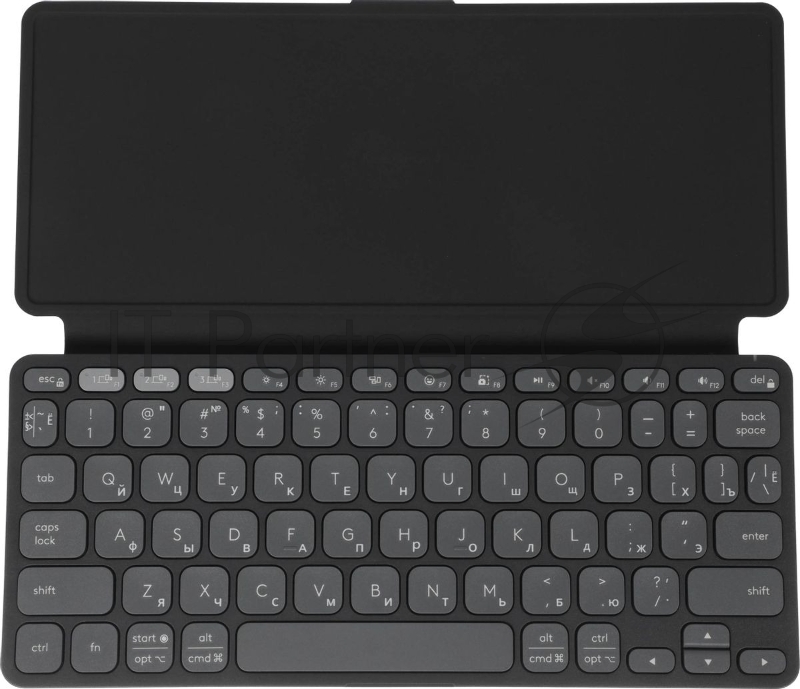 Клавиатура Logitech Keys to Go 2 беспроводная, Bluetooth, серый, английская раскладка