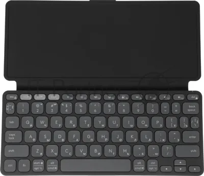 Клавиатура Logitech Keys to Go 2 беспроводная, Bluetooth, серый, английская раскладка
