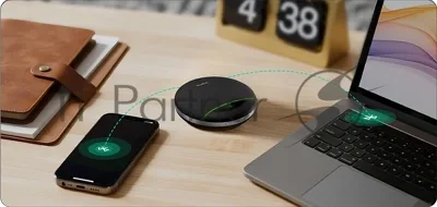 Спикерфон Yealink черный (SP96 WITH DONGLE UC USB-C/A)