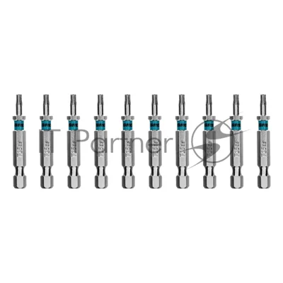 Бита Gross 114609 Torx 15х50 мм, сталь S2, шестигр., 10 шт.