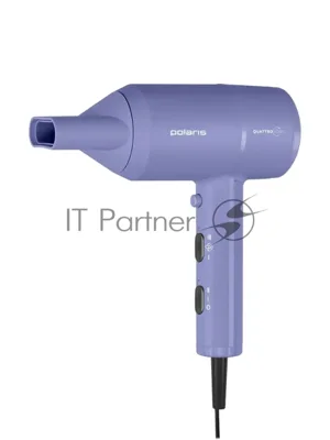 Фен Polaris PHD-1110 голубой, 1600 Вт, ионизация