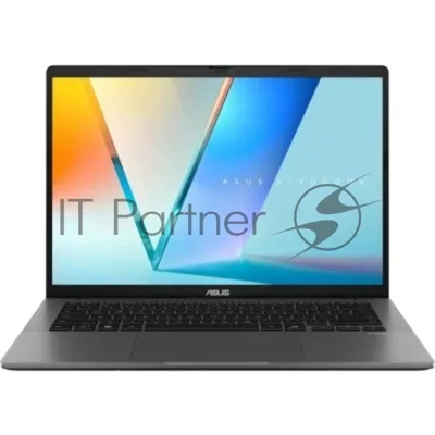 Ноутбук ASUS Vivobook S14 S3407CA-LY134 Intel Core Ultra 7 255H 4400MHz/14"/1920x1200/32Gb/1024Gb SSD/Intel Arc/Wi-Fi/Bluetooth/Windows 11 Pro (90NB16J2-M00A30_Win 11P) Grey