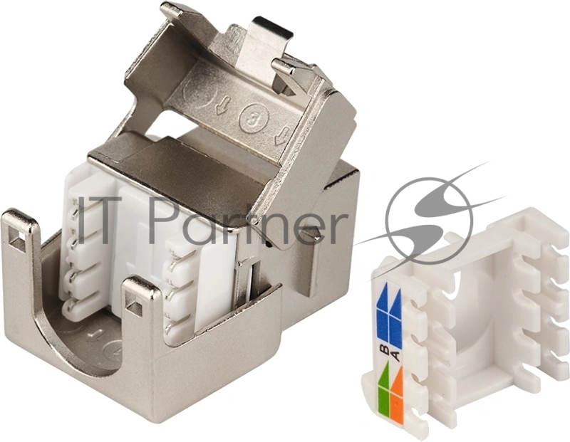 Модуль LANMASTER LAN-TK45S6A/180R информ. KeystoneRJ45 cat.6a