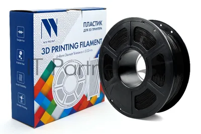 Филамент NVPrint TPU Black для 3D печати диаметр 1.75мм масса 1 кг