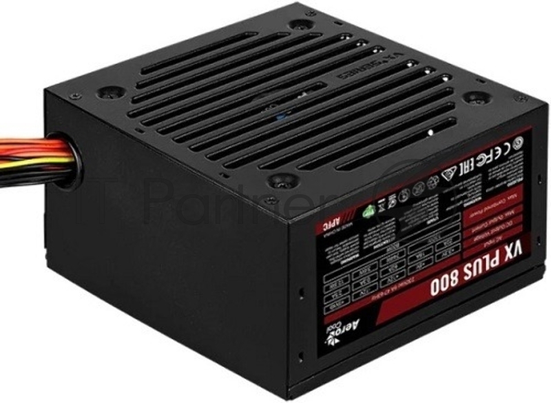 Блок питания FORMULA VX PLUS 800W (ATX12V 2.3, APFC, 20+4 pin, 120мм fan, PCI-E 6+2Px4, 6xSATA) (VX PLUS 800 (F))