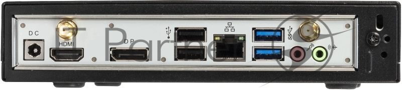Компьютер Мини Amur Финвал H6I12 i5 12400 (2.5) 16Gb SSD 512Gb UHDG 730 FreeDOS GbitEth WiFi BT 120W черный (RUS) (2147545)