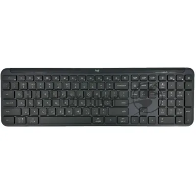 Клавиатура Logitech Signature Slim K950 беспроводная, Bluetooth, радиоканал, серый