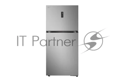 Холодильник LG GR-B922FMBM серебристый двухкамерный 428/184л морозилка сверху, No Frost