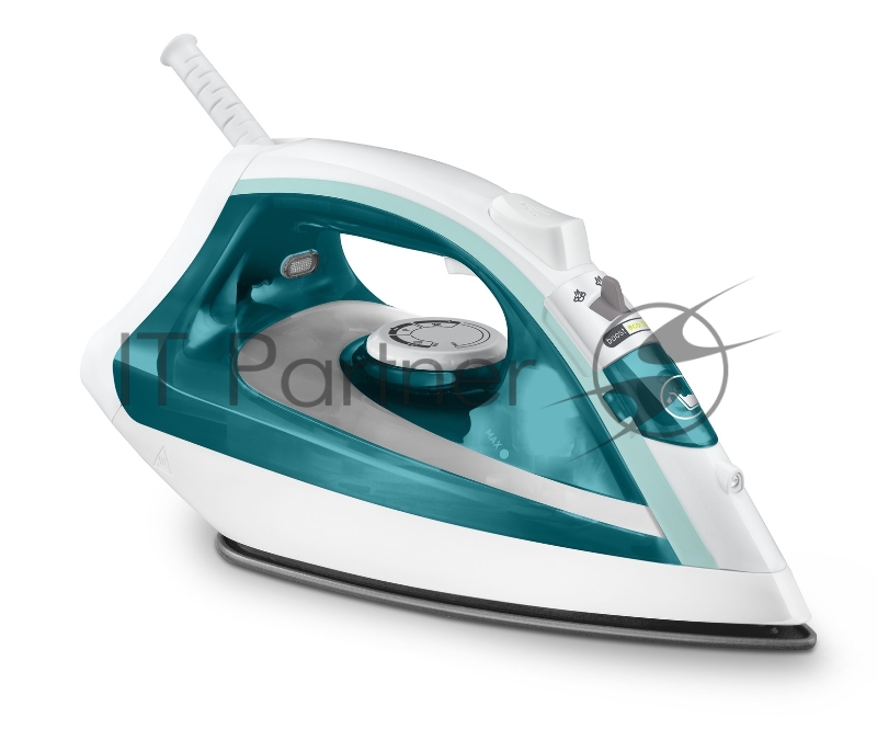 Утюг Tefal FV1R10F1 бирюзовый, 2000 Вт, 24 г/мин, 90 г/мин, 200 мл
