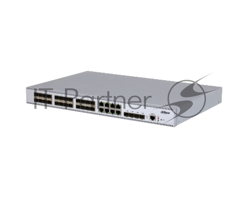 Коммутатор Dahua DH-SG5036FX, 24×1 Гбит/с SFP + 8×1 Гбит/с RJ45 + 4×10 Гбит/с SFP+, управляемый