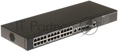 Коммутатор Dahua DH-SG4028, 26×1 Гбит/с + 2×1 Гбит/с SFP, управляемый