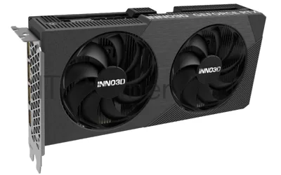 Видеокарта INNO3D GeForce RTX 5060 Twin X2 OC, 8 GB GDDR7, 128 bit, 3xDisplayPort, HDMI, GPU 2280 MHz
