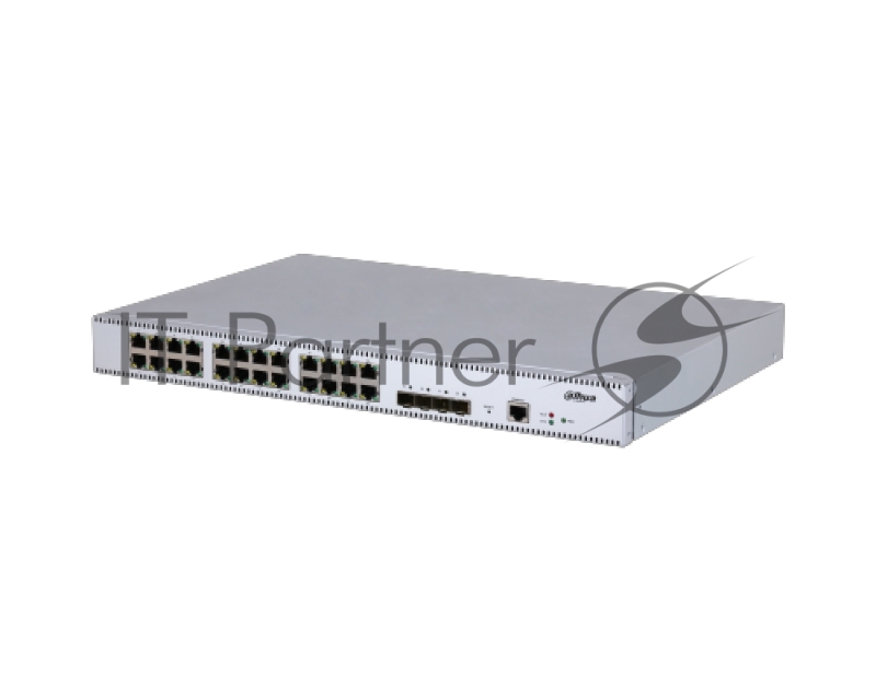 Коммутатор Dahua DH-SG5028X, 24×1 Гбит/с + 4×10 Гбит/с SFP+, управляемый