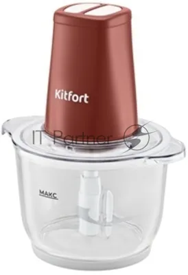 Измельчитель электрический Kitfort КТ-3534 2л. 500Вт красный