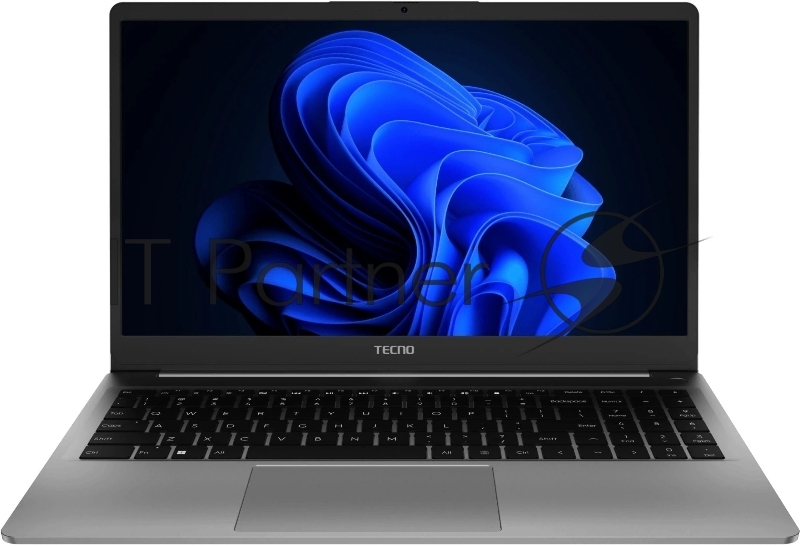 Ноутбук Tecno MegaBook K15SDA Ryzen 5 7430U 16Gb SSD 1Tb AMD Radeon Graphics 15.6" IPS FHD (1920x1080) Windows 11 Home grey WiFi BT Cam 6060mAh (71005000256)