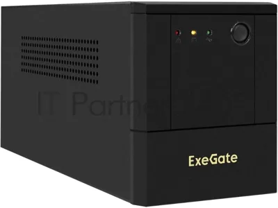 Источник бесперебойного питания ExeGate Power NB-2200.LED.AVR.4SH / 2200 ВА / 1300 Вт / 4 x CEE 7 (евророзетка)