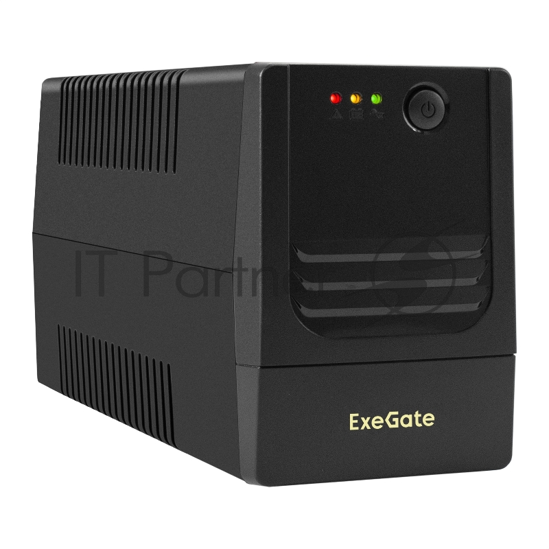 Источник бесперебойного питания ExeGate Power NB-600.LED.AVR.4C13 / 600 ВА / 360 Вт / 4 x IEC 320 C13