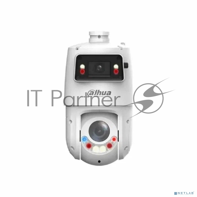 Камера видеонаблюдения Dahua DH-SDT4E425-4F-GB-A-PV1-0280-S2, IP, 4 Мп, 2.8-125 мм, белая
