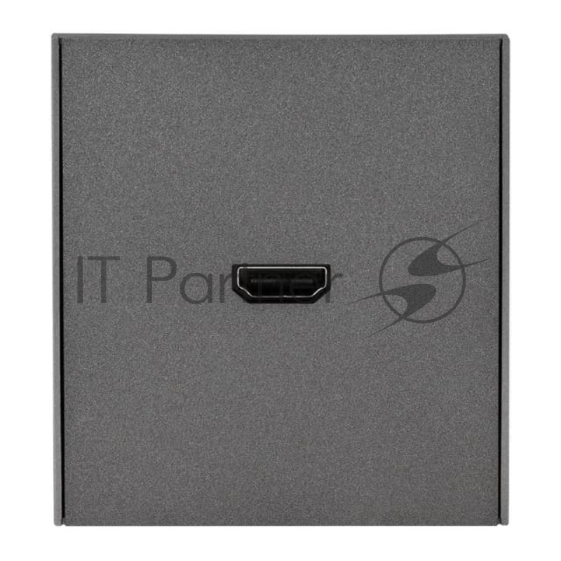 Розетка Kranz STRONG HDMI с/у графит