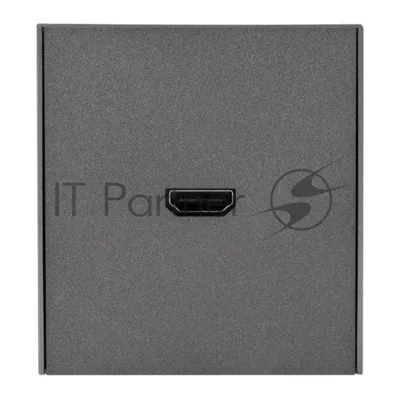 Розетка Kranz STRONG HDMI с/у графит