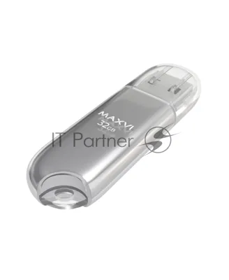Флешка USB Maxvi P1 32GB silver (FD32GBUSB20C10P1)