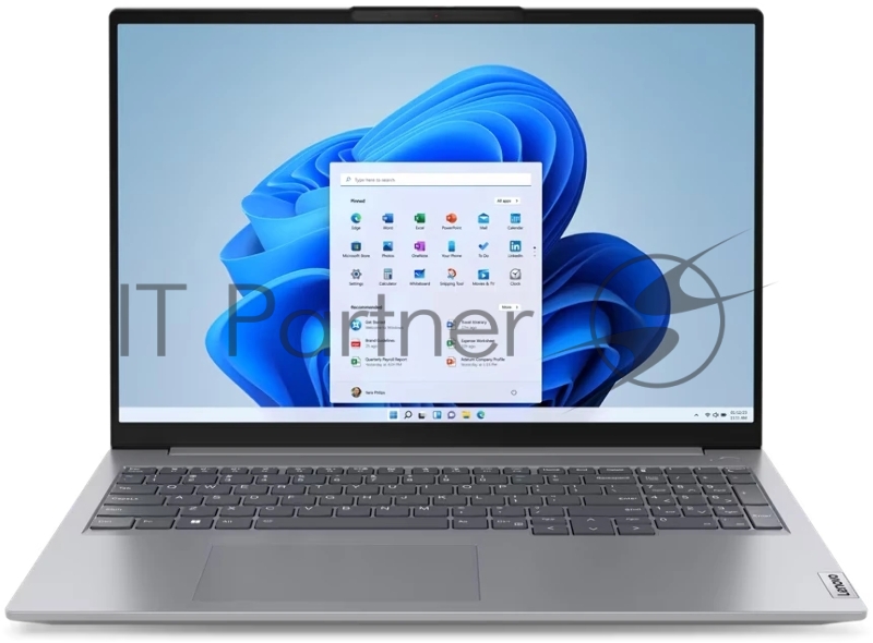 Ноутбук Lenovo ThinkBook 16 G6 IRL 16" WUXGA IPS, Intel Core i5-1340P, 16Gb, 512Gb SSD, FHD Cam, 3 Cell 45Whr, Win 11 Pro