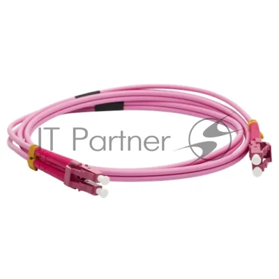 Патч-корд LANMASTER LAN-2LC-2LC/OM4-1.5 2x50/125 OM4 LC дуплекс-LC дуплекс 1.5м LSZH оранжевый