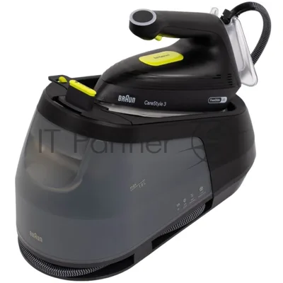 Парогенератор Braun IS3257BK черный, 2200 Вт, 130 г/мин, 500 г/мин, 1800 мл