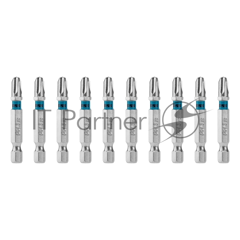 Бита GROSS 113036 PH3х50 мм, сталь S2, шестигр., 10 шт