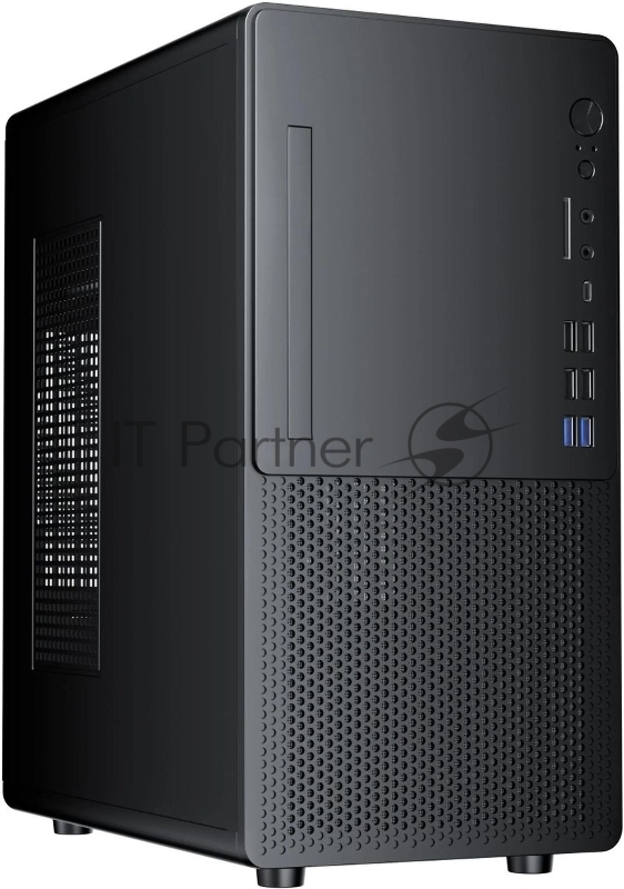 Компьютерный корпус Accord ACC-U02B OFFICE черный без БП mATX 2xUSB2.0 2xUSB3.0 2xUSB3.1 audio