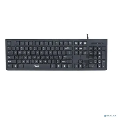 Клавиатура Filum FL-KB20 проводная, USB Type-A, чёрный