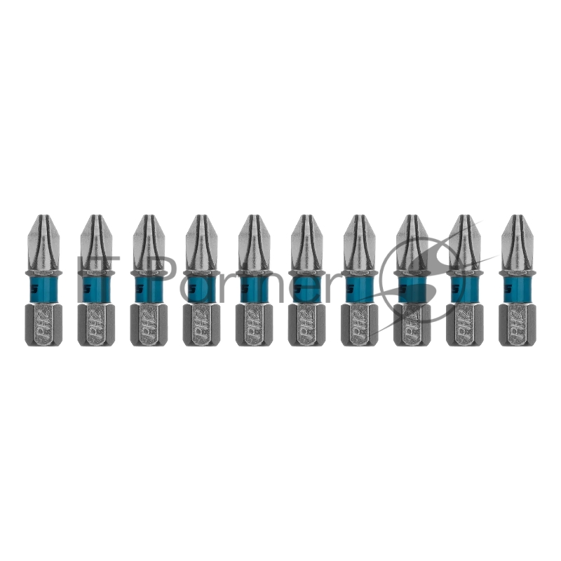 Бита Gross PH2х25мм, сталь S2, шестигр., 10 шт.