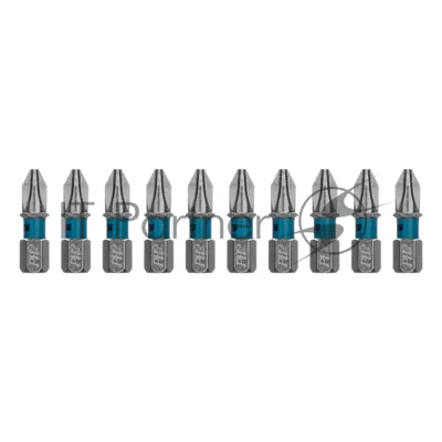 Бита Gross PH2х25мм, сталь S2, шестигр., 10 шт.