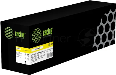 Картридж лазерный Cactus CS-TK5345Y желтый (9000 стр.) для Kyocera TASKalfa 352ci с чипом