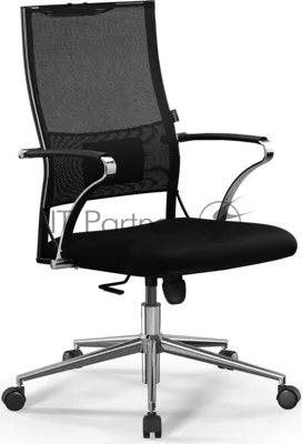 Кресло Метта Sit Air-180 B2-290K (M10.B23.G18.W02) черный сиденье черный сетка низк.спин. крестов. металл черный (комплект 1 шт)