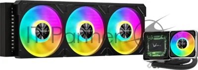Система жидкостного охлаждения Formula V Line Cryo Wing Digi 360 BK, 360мм, LCD 2.73", 3x120мм, ARGB fans, LGA115X/1200/1700/1851/1366/2011/2066, AM3/AM4/AM5/Ryzen3/Ryzen5/Ryzen7/Threadripper/RT4