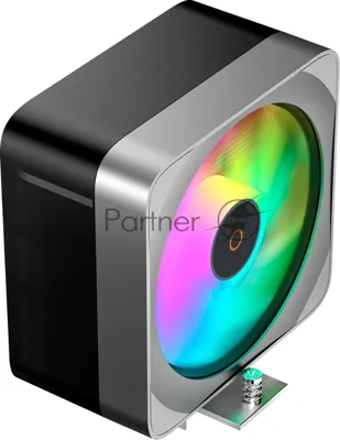 Кулер для процессора Ocypus Delta A40 EX BK ARGB, 120мм ARGB FAN, 4 HEAT PIPES, 4-PIN PWM, 500-1800 RPM, 29DBA, HYDRO BEARING, LGA115X/1200/1700/18XX, AM4/AM5