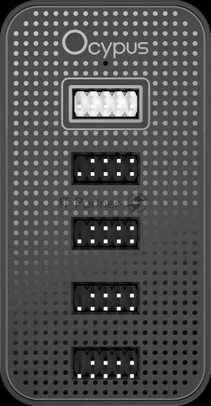 USB-концентратор внутренний Ocypus Delta EU04 BK, USB 2.0, SATA 15 pin