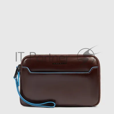 Клатч Piquadro Blue Square AC6901B2R/MO красное дерево натур.кожа