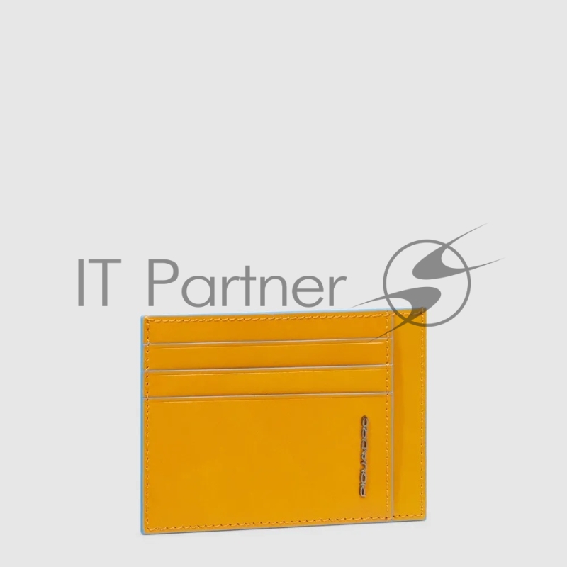 Картхолдер Piquadro Blue Square PP2762B2R/G шафрановый, натуральная кожа