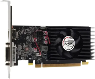Видеокарта AFOX GeForce GT 1030, 4 GB DDR4, 64 bit, DVI-D, HDMI, GPU 1152 MHz RTL